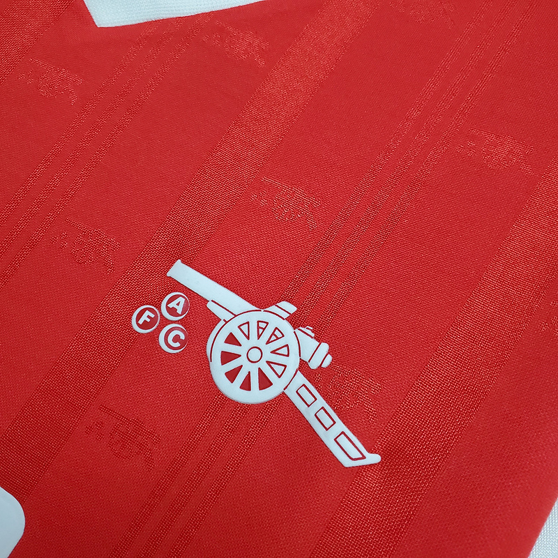 Camisa Arsenal 1988/1989 - Retrô Adidas - Vermelha
