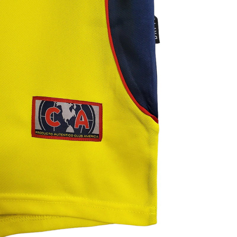Camisa América-MEX I 2001/2002 - Retrô Nike - Amarela