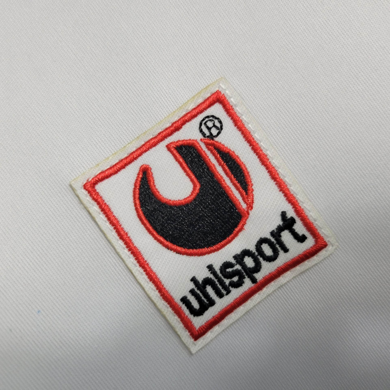 Camisa Inter de Milão II 1990/1991 - Retrô Uhlsport - Branca