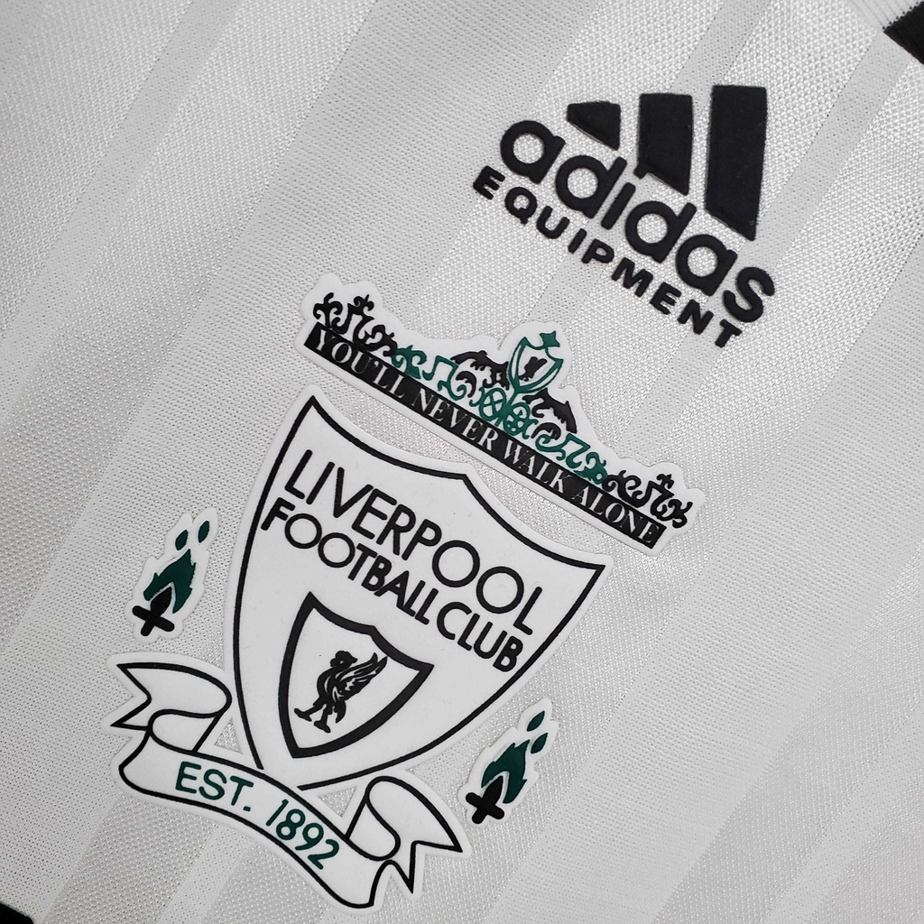 Camisa Liverpool 1993/1995 - Retrô Adidas - Branca
