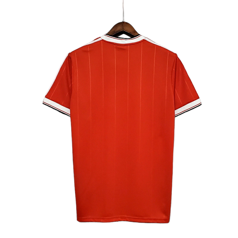 Camisa Manchester United 1983/1984 - Retrô Adidas - Vermelha