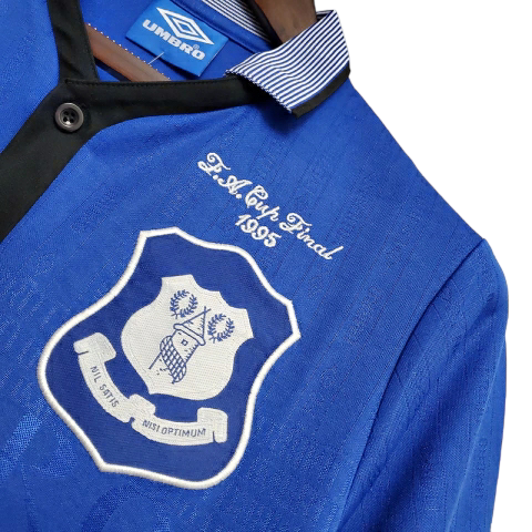 Camisa Everton 1994/1995 - Retrô Umbro - Azul