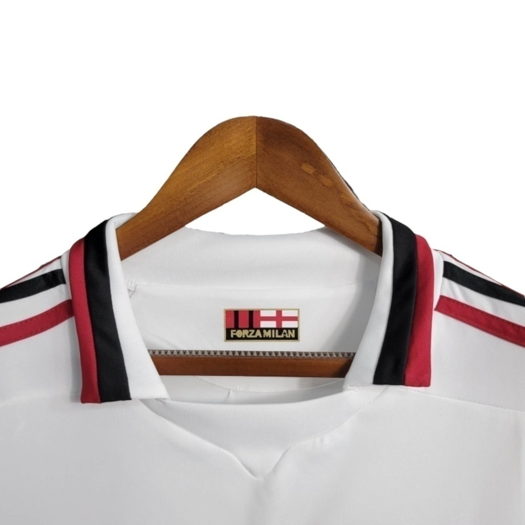 Camisa AC Milan II 2009/2010 - Retrô Adidas - Branca