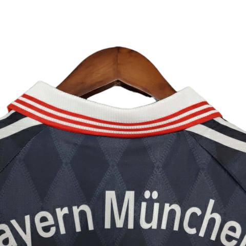 Camisa Bayern Munich 1997/1999 - Retrô Adidas - Preta e vermelha