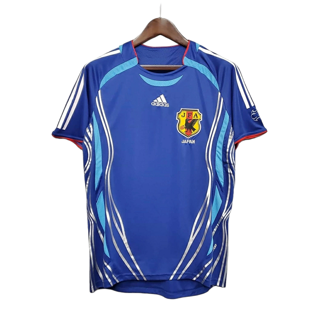 Camisa Seleção do Japão 2006 - Retrô Adidas - Azul
