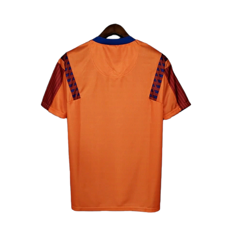 Camisa Barcelona 1989/1992 - Retrô Meyba - Laranja
