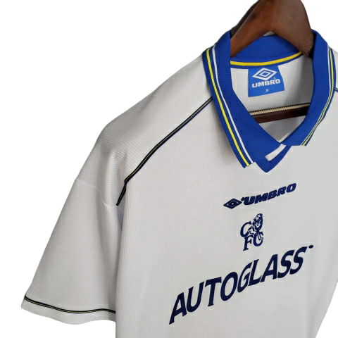 Camisa Chelsea 1998/2000 - Retrô Umbro - Branca