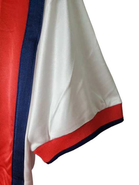 Camisa Arsenal 1998 - Retrô Nike - Vermelha e Branca