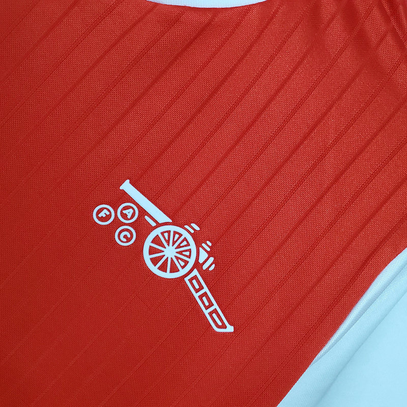 Camisa Arsenal 1983/1986 - Retrô Umbro - Vermelha e Branca