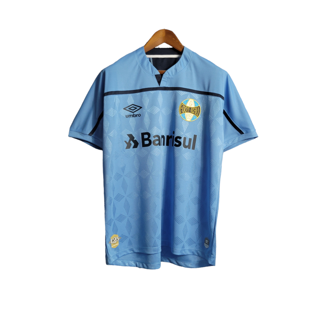 Camisa Grêmio Edição Especial 2020/2021 - Retrô Umbro - Azul com detalhes em dourado e branco