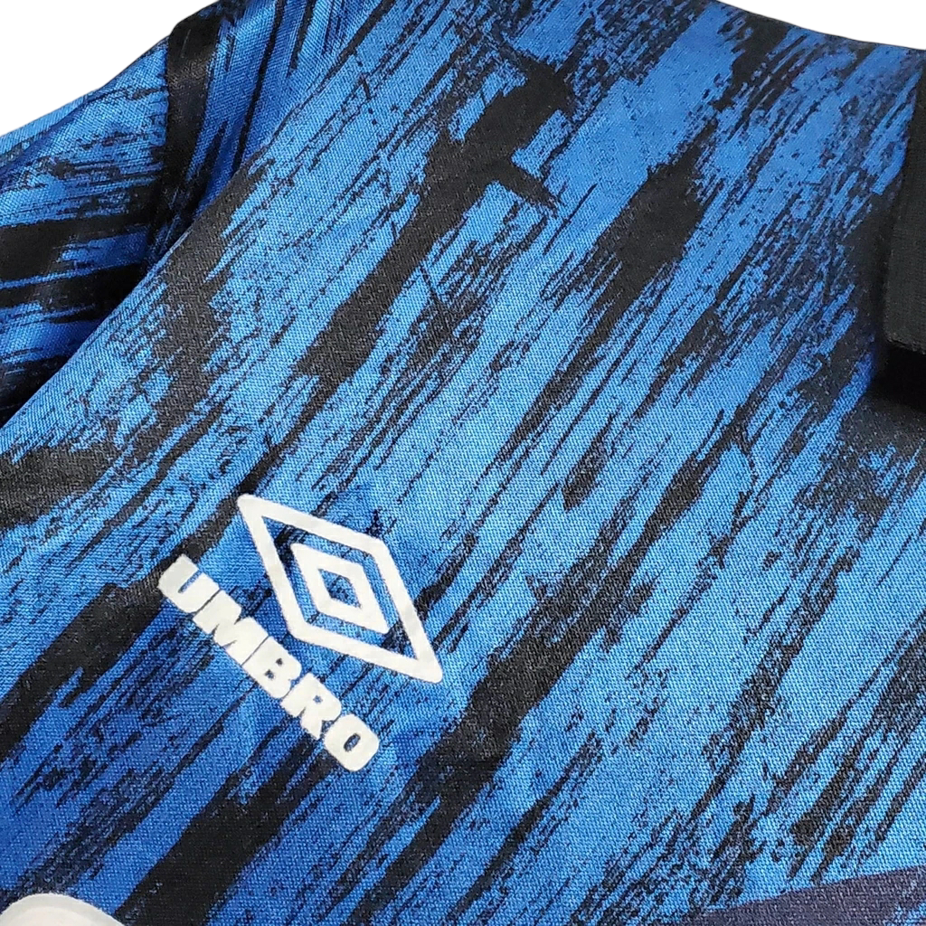Camisa Manchester United 1992/1993 - Retrô Umbro - Azul