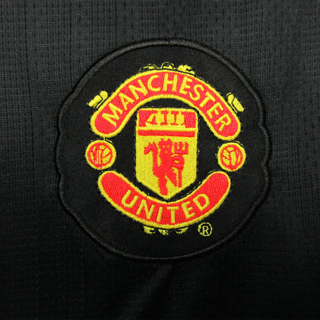 Camisa Manchester United 2007/2008 - Retrô Nike - Preta