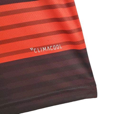 Camisa Flamengo 2018/2019 - Retrô Adidas - Vermelha e Preta