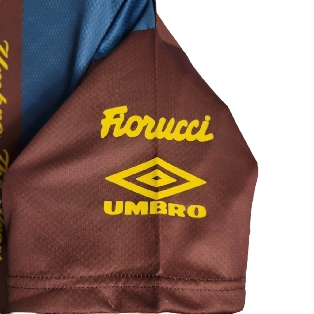 Camisa Inter de Milão Treino 1994/1995 - Retrô Umbro - Marrom e cinza
