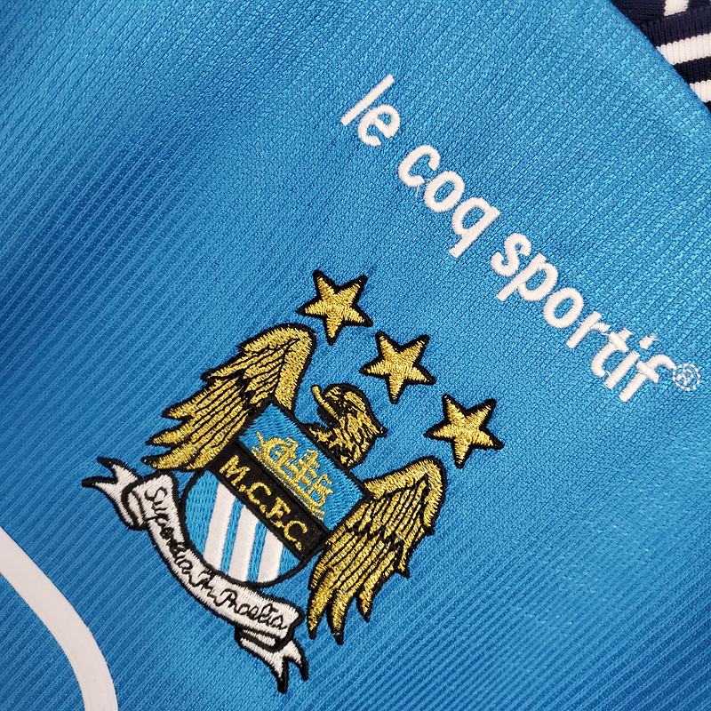 Camisa Manchester City 1999/2001 - Retrô - Azul