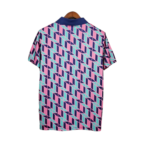 Camisa Seleção da Escócia 1988/1989 - Retrô Umbro - Rosa