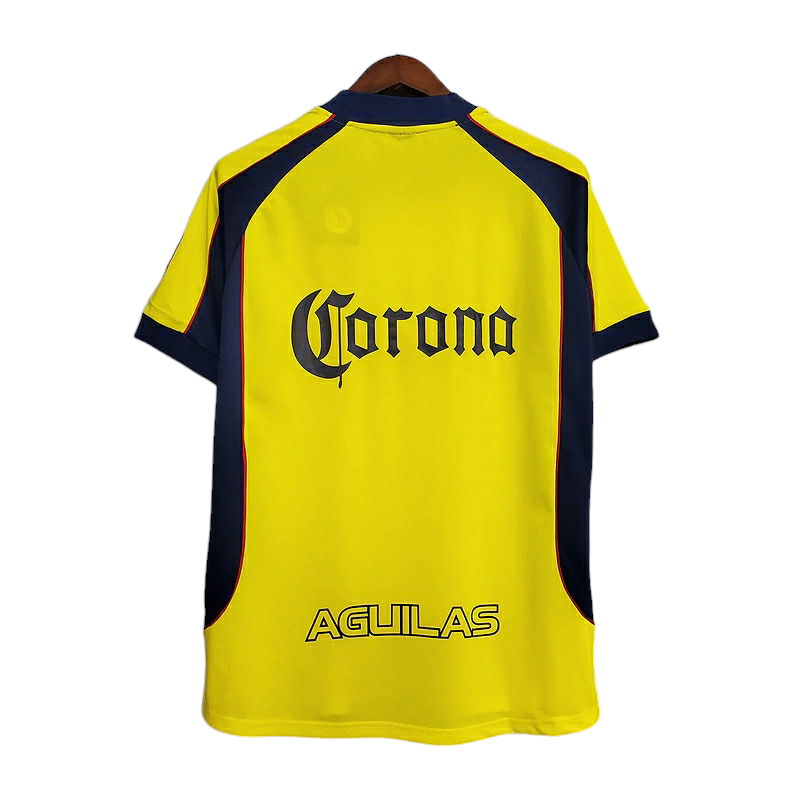 Camisa América-MEX I 2001/2002 - Retrô Nike - Amarela