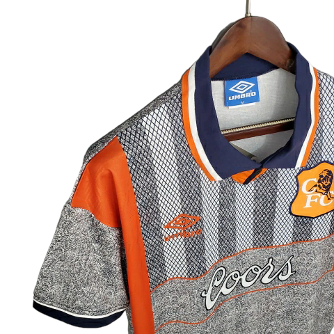 Camisa Chelsea 1994/1996 - Retrô Umbro - Cinza