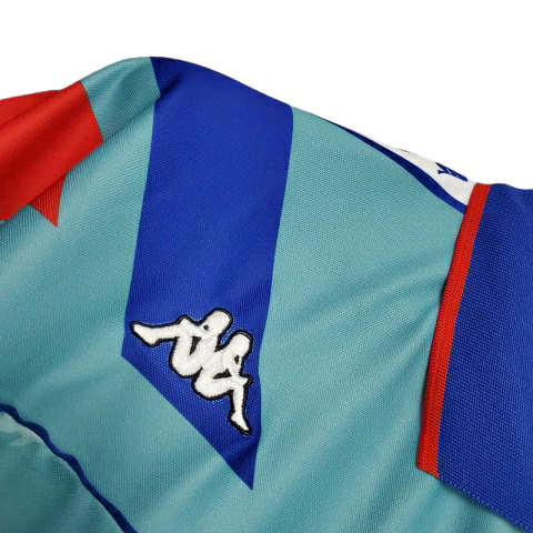 Camisa Barcelona 1992/1995 - Retrô Kappa - Azul