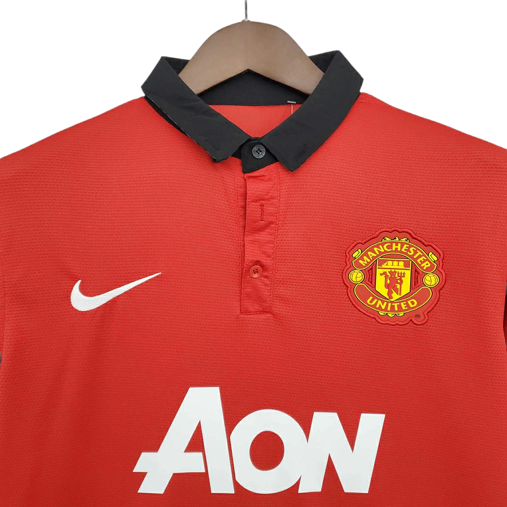 Camisa Manchester United 2013/2014 - Retrô Nike - Vermelha