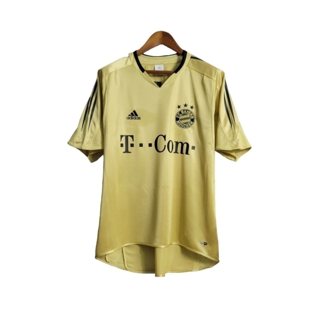 Camisa Bayern Munich II 2004/2005 - Retrô Adidas - Dourada