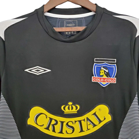 Camisa Colo Colo 2006 - Retrô Umbro - Preta