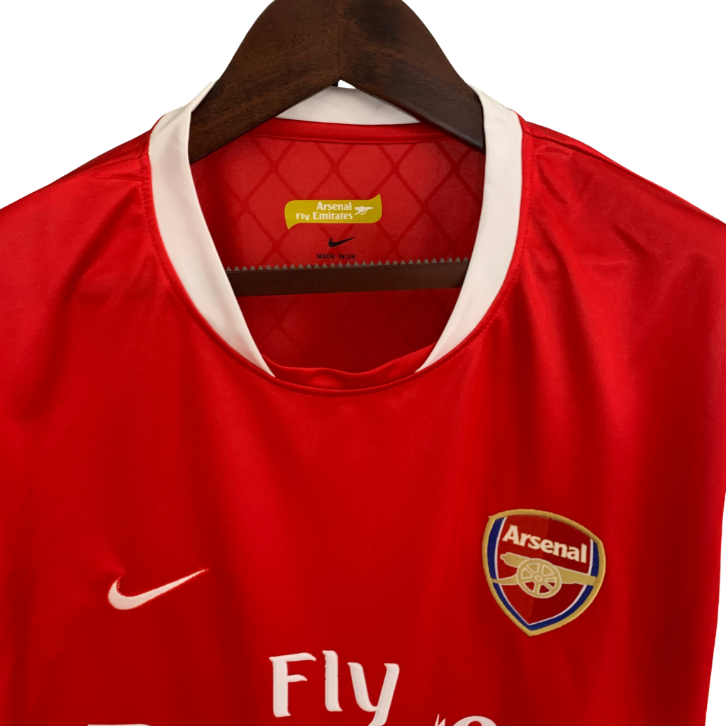 Camisa Arsenal I 2006/2008 - Retrô Nike - Vermelha