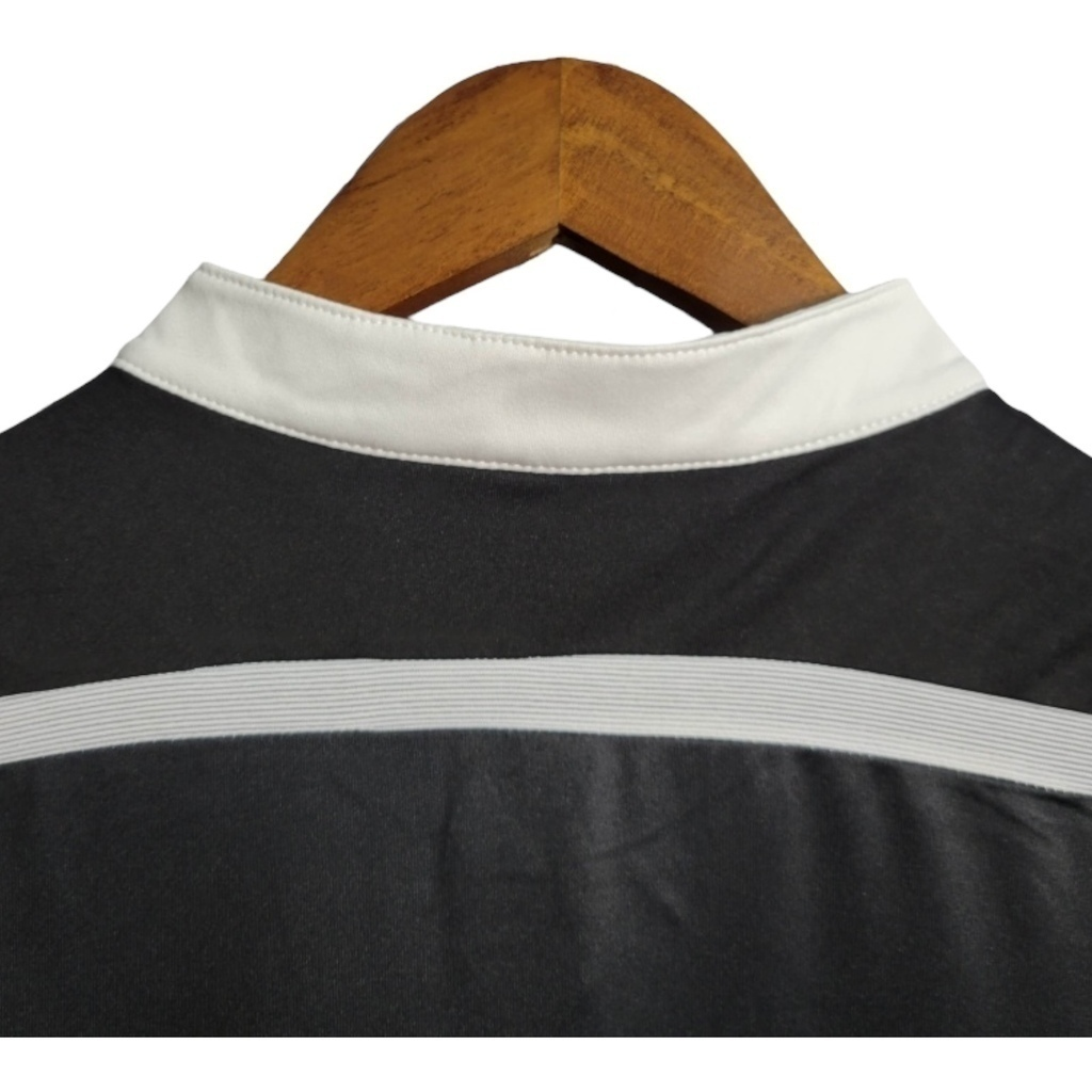 Camisa Real Madrid 2014 - Retrô Adidas - Preta com detalhes em branco