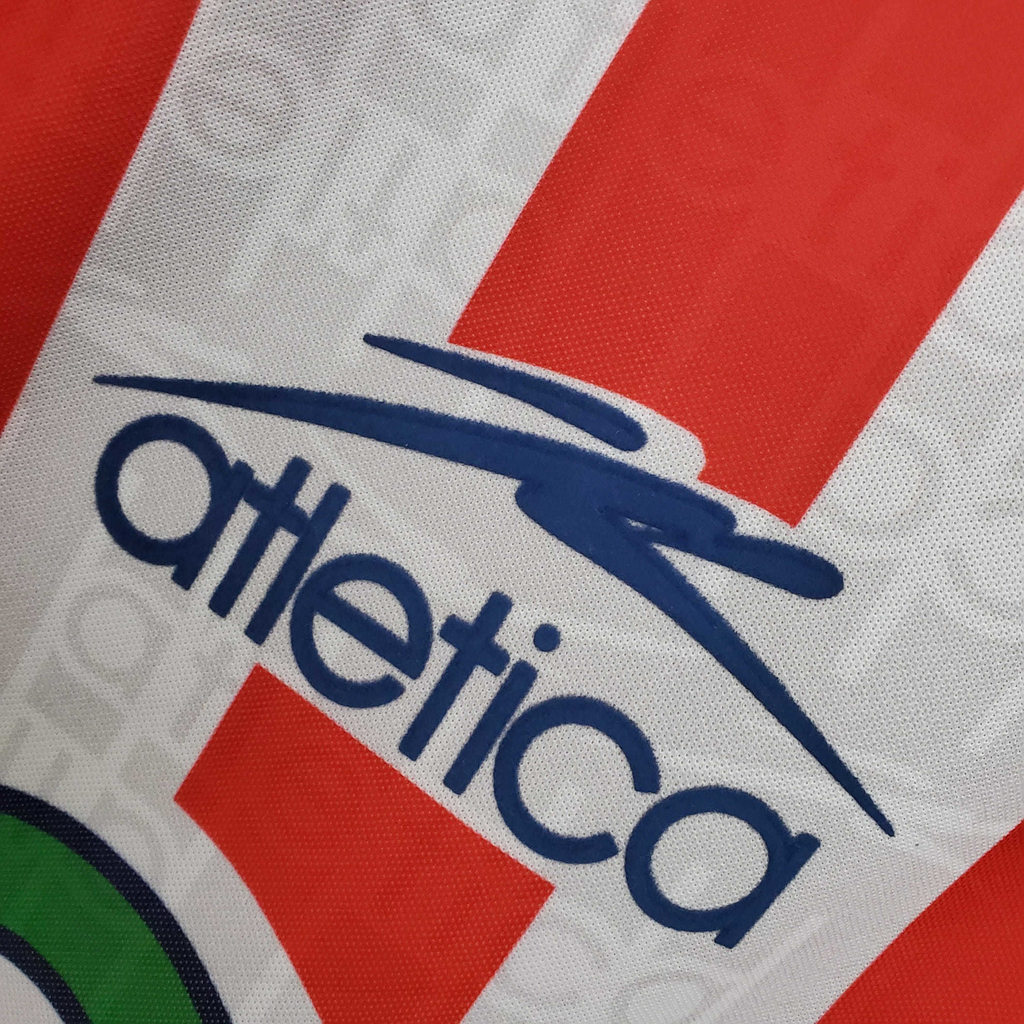 Camisa Chivas Guadalajara - 1999/2000 - Vermelha e Branca - Retrô Atletica