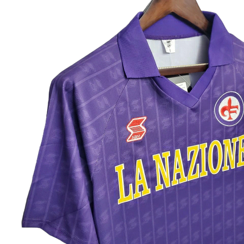 Camisa Fiorentina 1989/1990 - Retrô ABM - Roxa