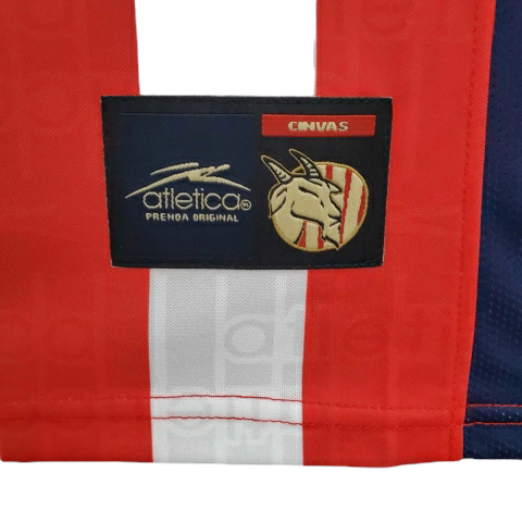 Camisa Chivas Guadalajara - 1999/2000 - Vermelha e Branca - Retrô Atletica