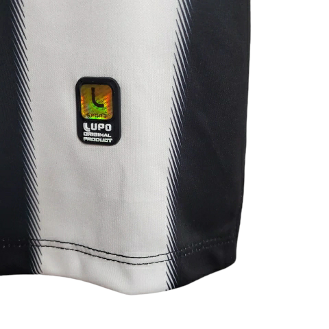 Camisa Atlético Mineiro I 2013 - Retrô Lupo - Preta e branca