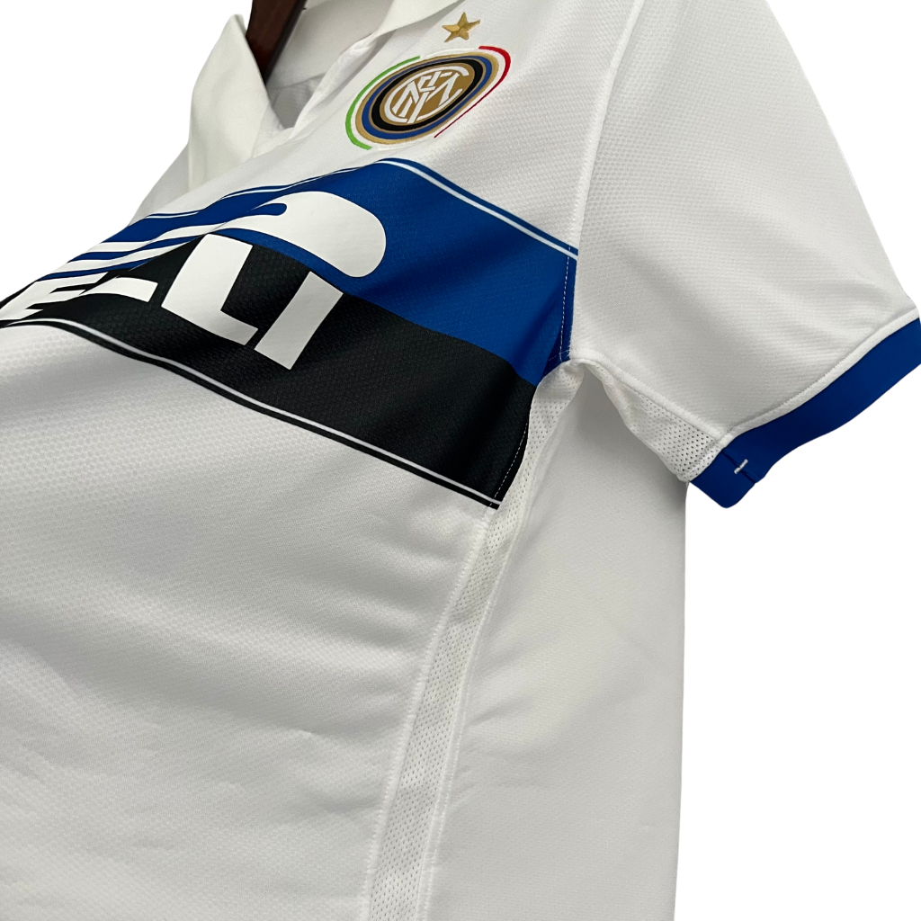 Camisa Inter de Milão II 2009/2010 - Retrô Nike - Branca