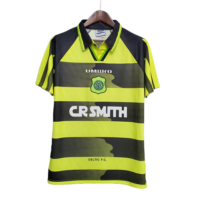 Camisa Celtic 1996/1997 - Retrô Umbro - Verde e Preta