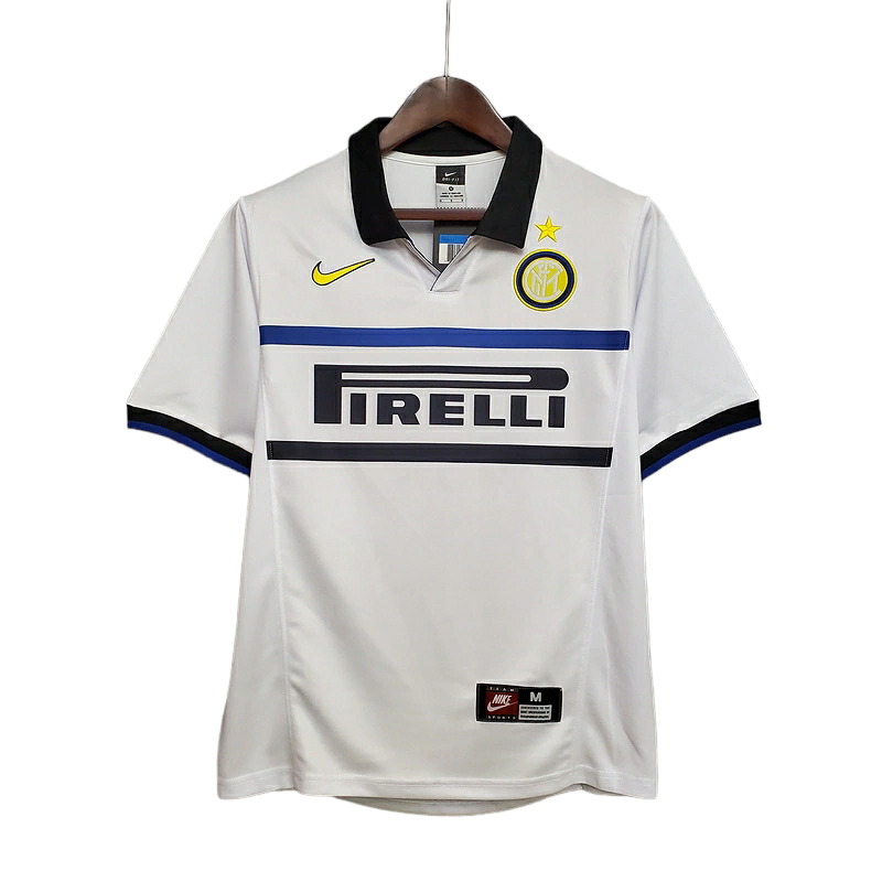 Camisa Inter de Milão II 1998/1999 - Retrô Nike - Branca