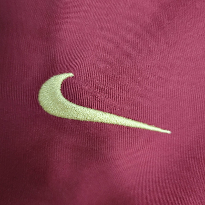 Camisa Arsenal I 2005/2006 Manga Longa - Retrô Nike - Vinho