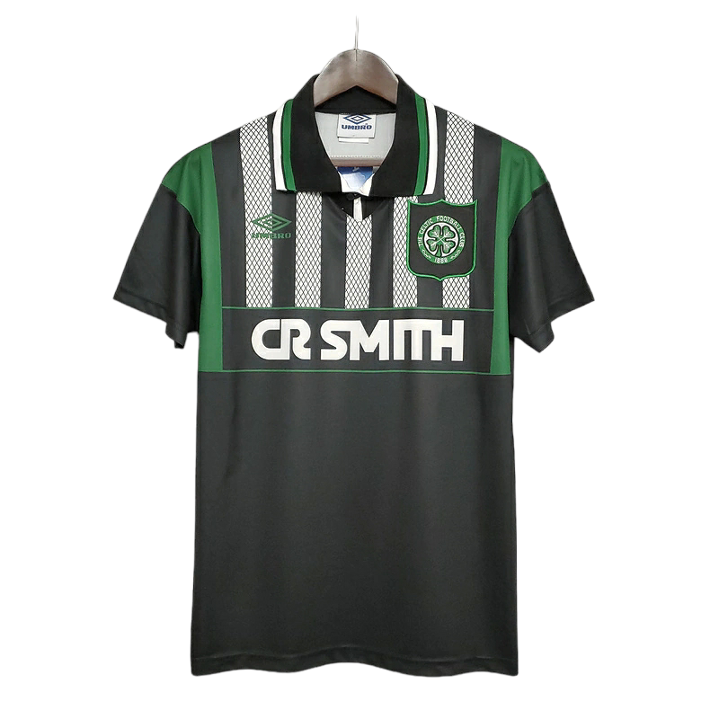 Camisa Celtic 1994/1996 - Retrô Umbro - Preta