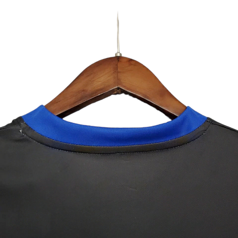 Camisa Inter de Milão I 2008/2009 - Retrô Nike - Azul e preta