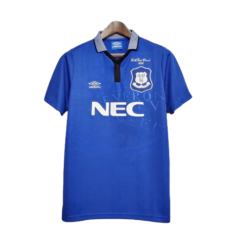 Camisa Everton 1994/1995 - Retrô Umbro - Azul