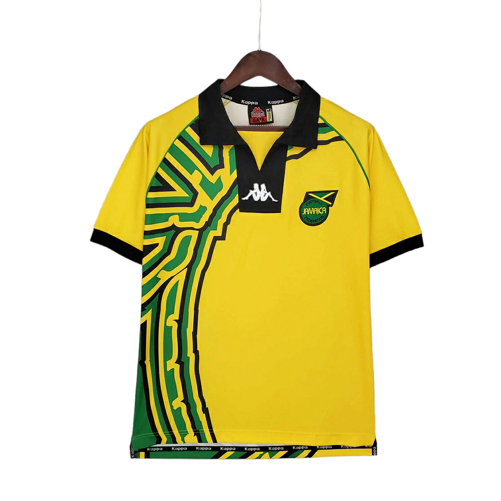 Camisa Seleção da Jamaica 1998 - Retrô Kappa - Amarela
