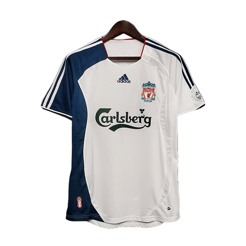 Camisa Liverpool 2006/2007 - Retrô Adidas - Branca