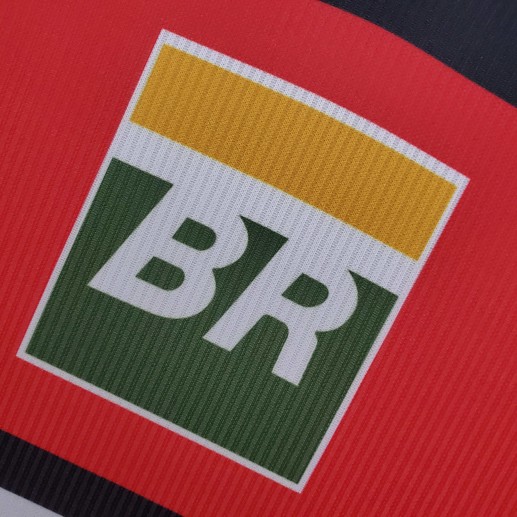 Camisa Flamengo I 1999 - Retrô Umbro - Vermelha e Preta