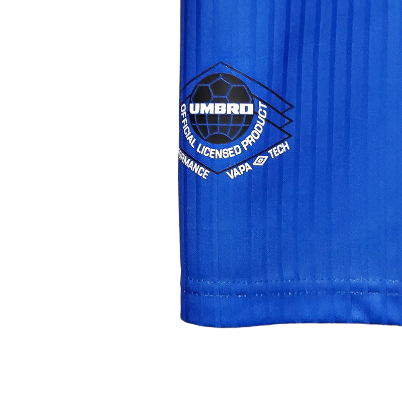 Camisa Manchester United 1996/1997 - Retrô Umbro - Azul