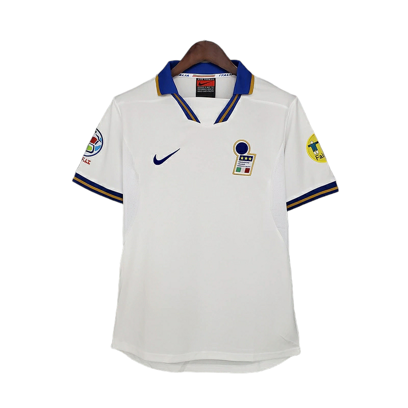 Camisa Seleção da Itália 1996 - Retrô Nike - Branca