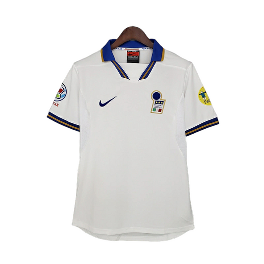 Camisa Seleção da Itália 1996 - Retrô Nike - Branca