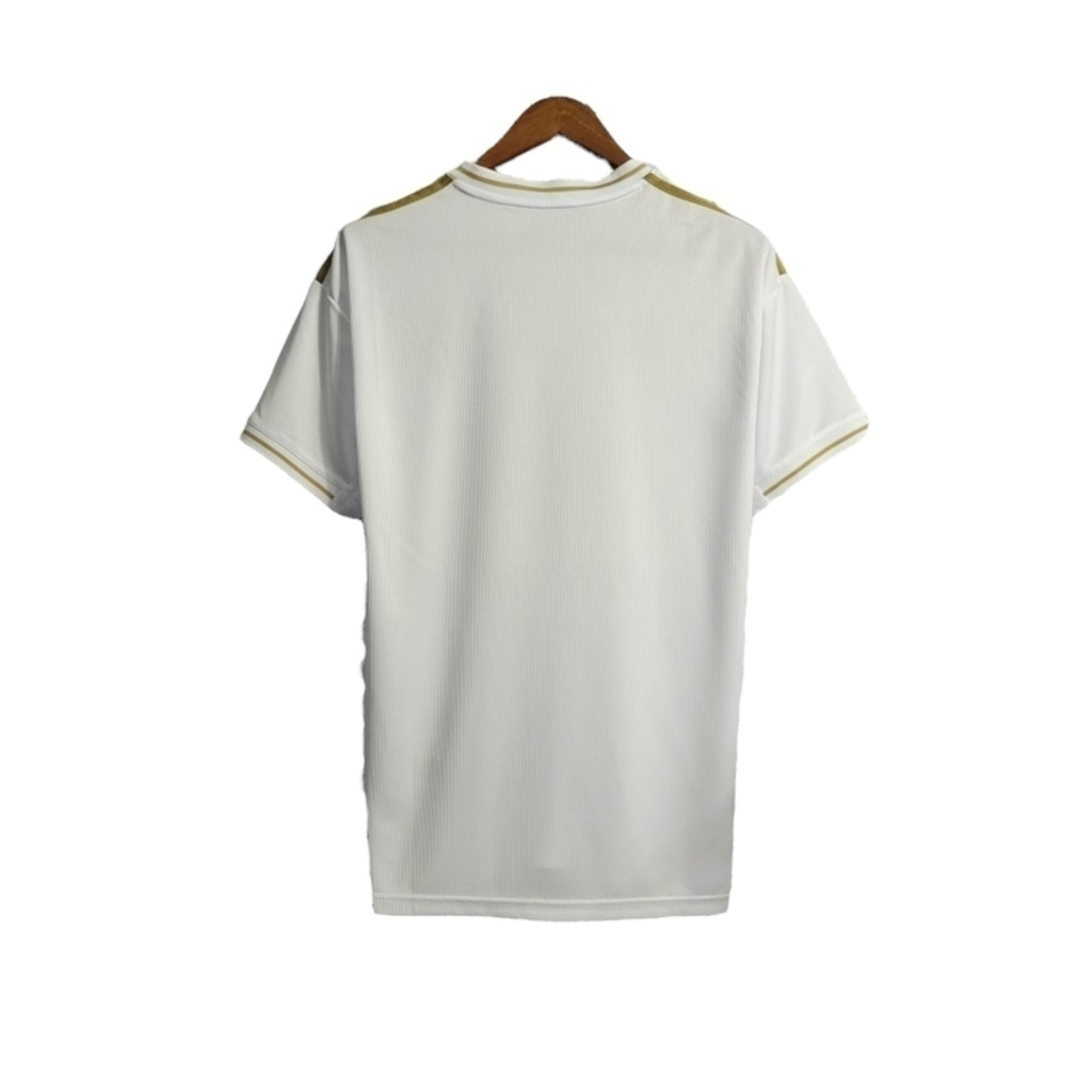Camisa Real Madrid I 2018/2019 - Retrô Adidas - Branca com detalhes em dourado