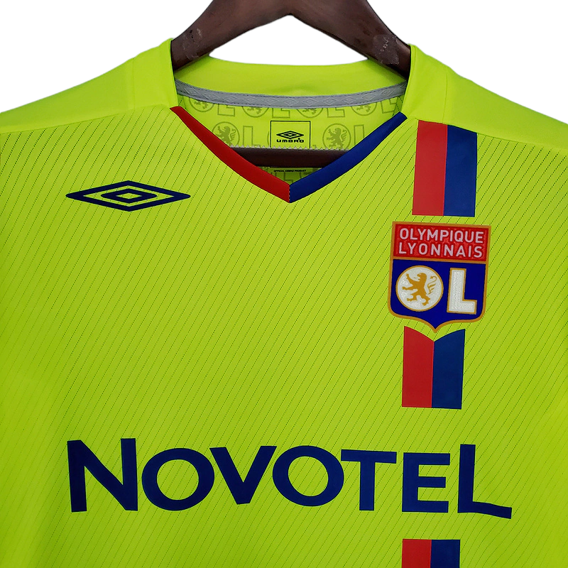 Camisa Lyon 2008/2009 - Retrô Umbro - Amarela