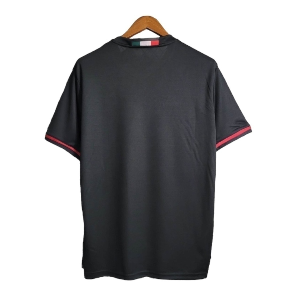 Camisa AC Milan I 2016/2017 - Retrô Adidas - Vermelha e preta