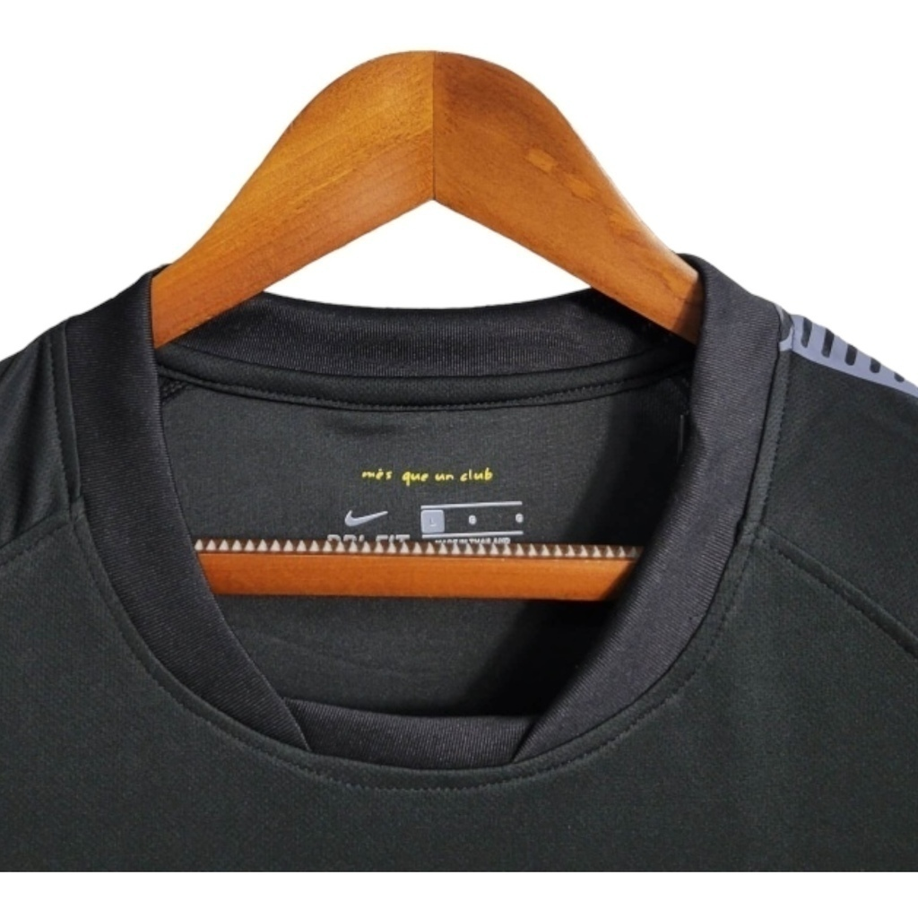 Camisa Barcelona 2011/2012 - Retrô Nike - Preta