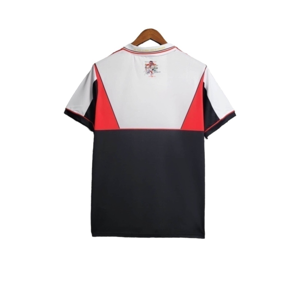 Camisa São Paulo Edição Memorial 1992 - Retrô Adidas - Preta e branca e vermelha